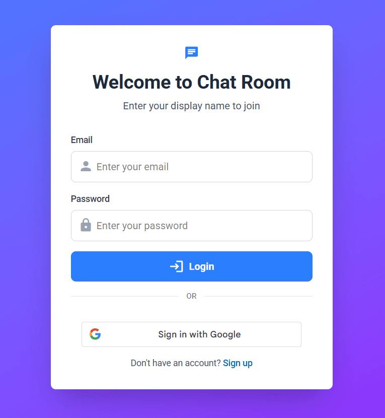 Chat Room With Multiple Frontends